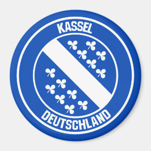 Imán Emblema redondo de Kassel
