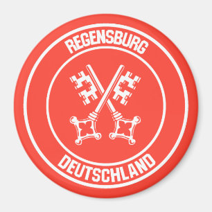 Imán Emblema redondo de Regensburg