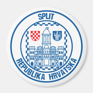 Imán Emblema redondo partido