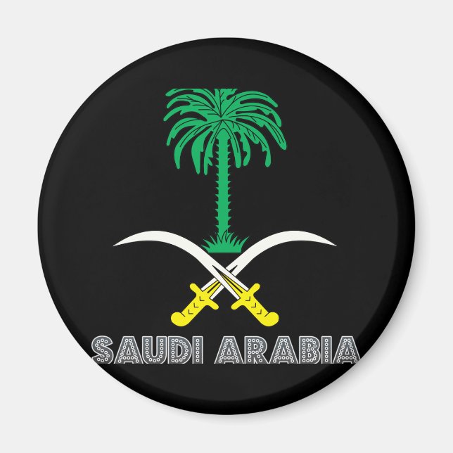 Imán Emblema saudita (Frente)