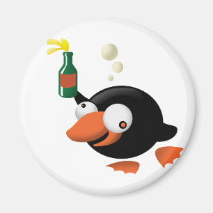 Imán Emborrachado pingüino