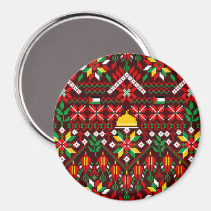 Imán Embrodería tradicional de Palestina Tatreez