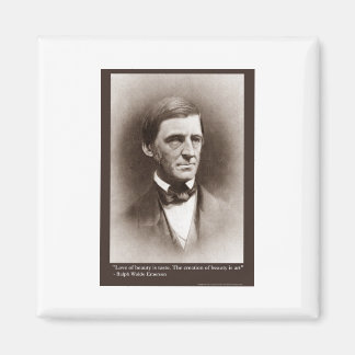 Imán Emerson Beauty/Art Quote Gifts Tees & Collectibles