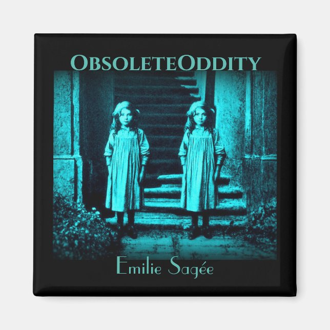 Imán Emilie Sagée y su Ghostly Twin - Magnet (Frente)