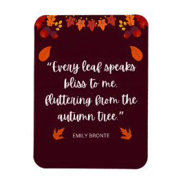 Imán Emily Bronte Autumn Cita