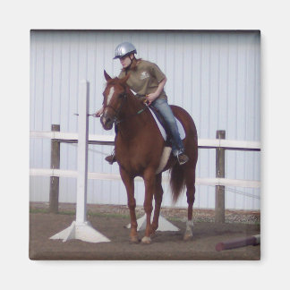 IMÁN EMILY DURANTE EL SHOW DE CABALLO