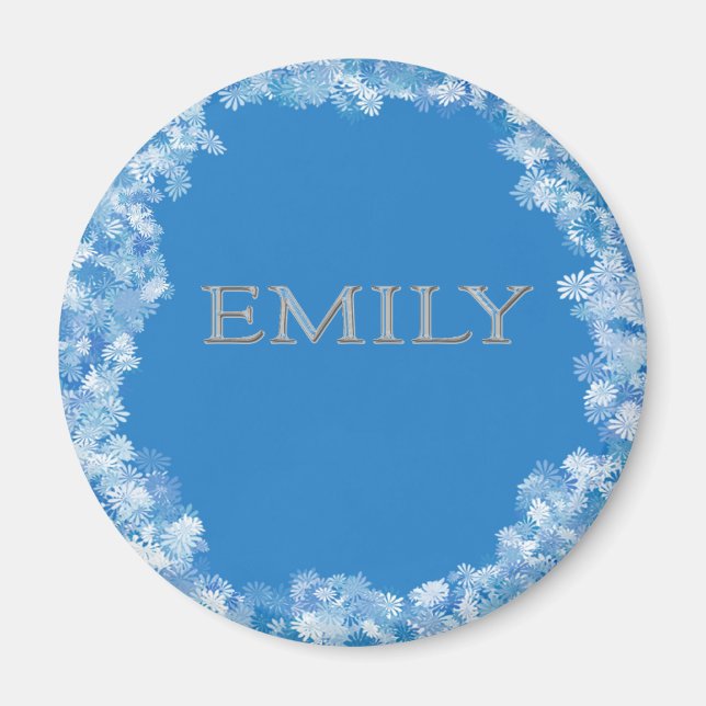 Imán Emily Personalizado Nombre (Frente)
