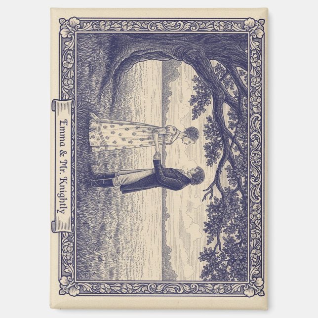 Imán Emma and Mr. Knightley scene (Anverso)