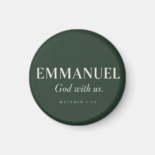 Imán EMMANUEL Mateo 1:23 Navidad