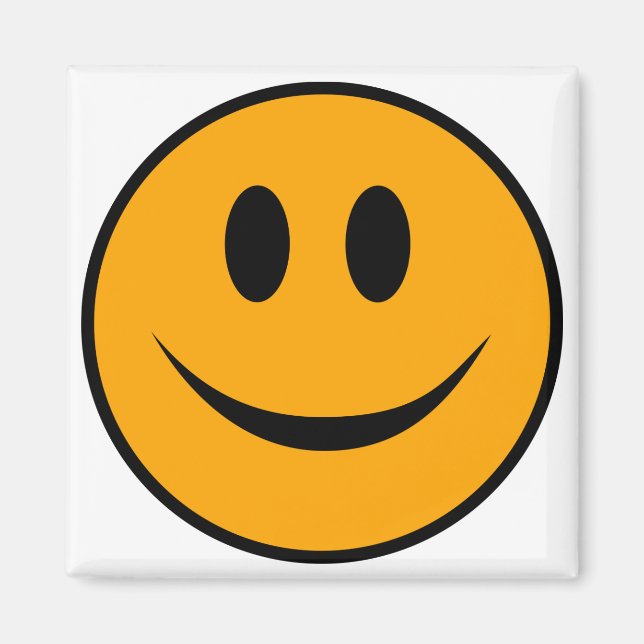 Imán Emoji Cara Sonriente (Frente)