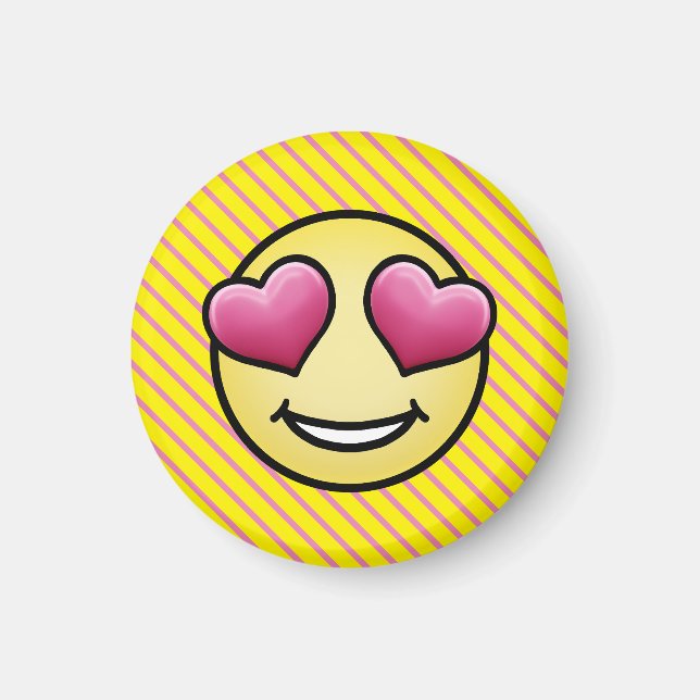 Imán Emoji de Amor (Frente)