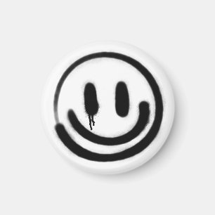 Imán emoji de sonrisa triste