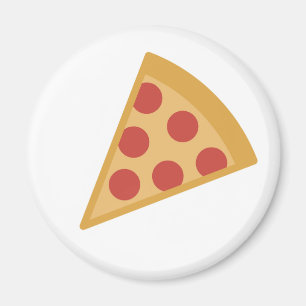 Imán Emoji deliciosa de la pizza