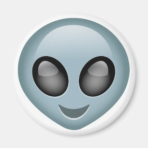 Imán Emoji extraterrestre