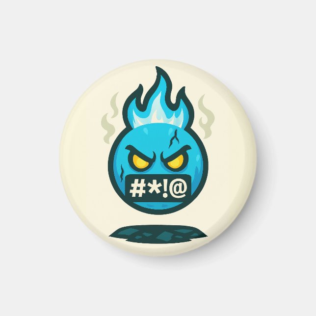 Imán Emoji Madness (Frente)