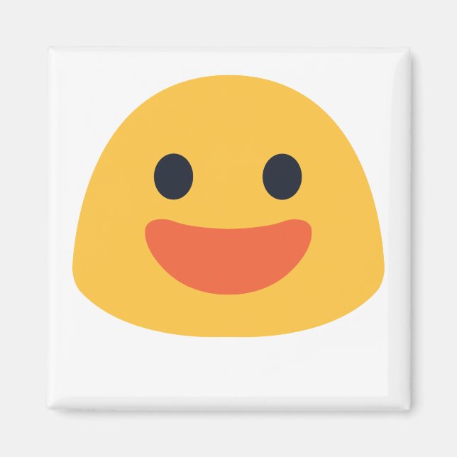 Imán Emoji sonrisa (Frente)
