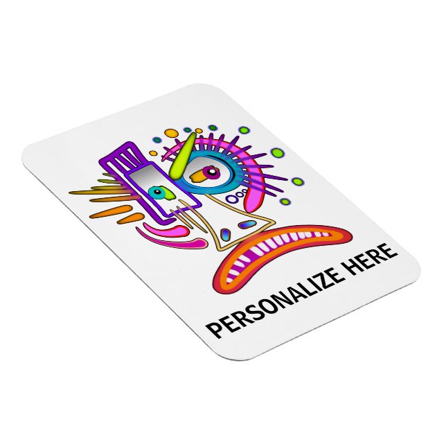 IMÁN EMOJI TRIBAL FROWNIE MEEMOGIE (Lado Derecho)