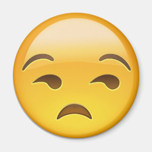 Imán Emoji Unamused de la cara