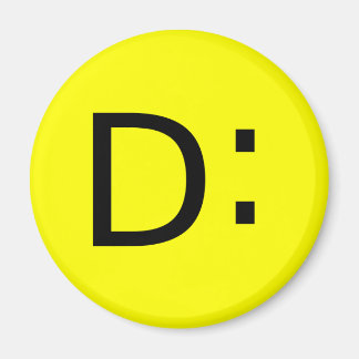 Imán Emoticon impactado