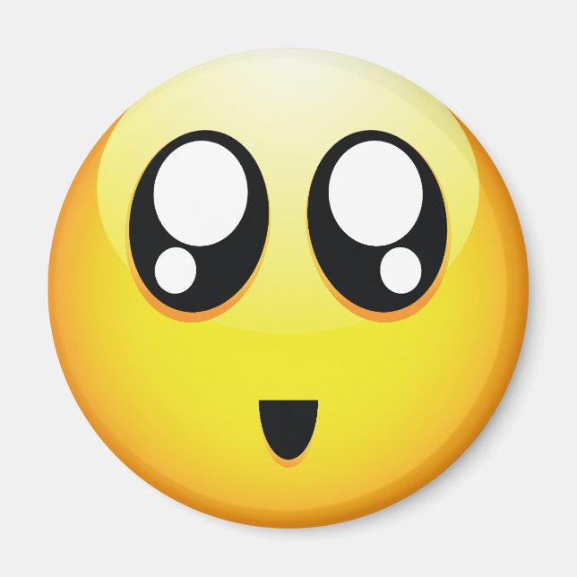 Imán Emoticonos Adorables (Frente)
