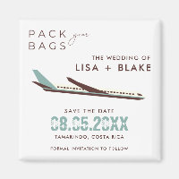 Empaquetar tus bolas Bodas de destino Guardar la f