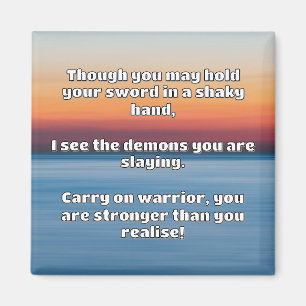 Imán Empath Warrior Positive Citation Animation