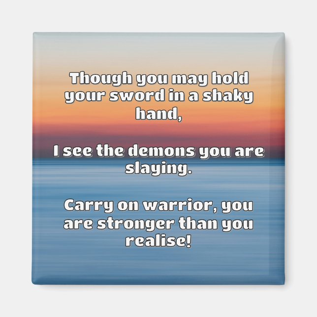 Imán Empath Warrior Positive Citation Animation (Frente)