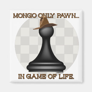 Imán Empeño del Mongo solamente en el juego de la vida