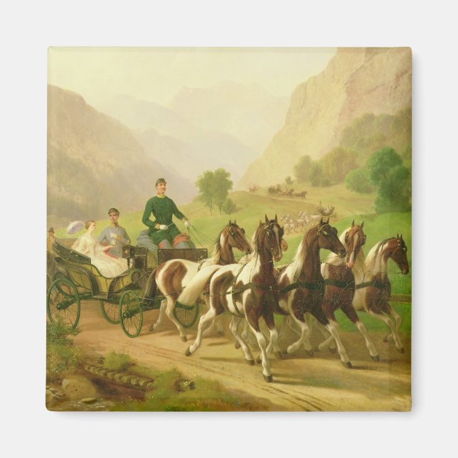 Imán Emperador Franz José I de Austria (Frente)