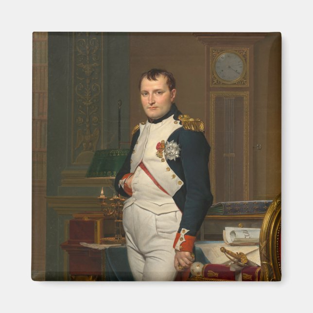 Imán Emperador Napoleón Bonaparte en las Tullerías (Frente)