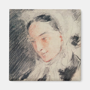 Imán Emperatriz Eugénie (tiza negra y roja)