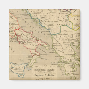 Imán Empire Grec et Royaume d'Italie 774 a 900