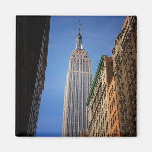 Imán Empire State Building Against the Sky, NYC