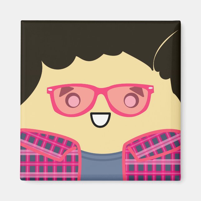 Imán Empleado profesional (Frente)