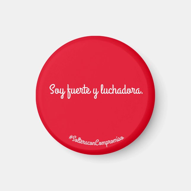 Imán empoderamiento (Frente)