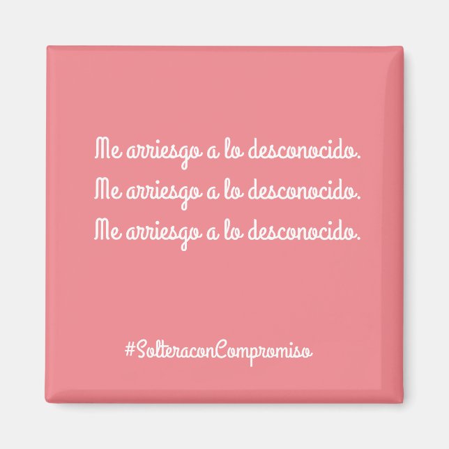 Imán empoderamiento (Frente)