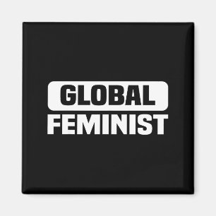 Imán Empoderamiento de Igualdad Feminista Global para M