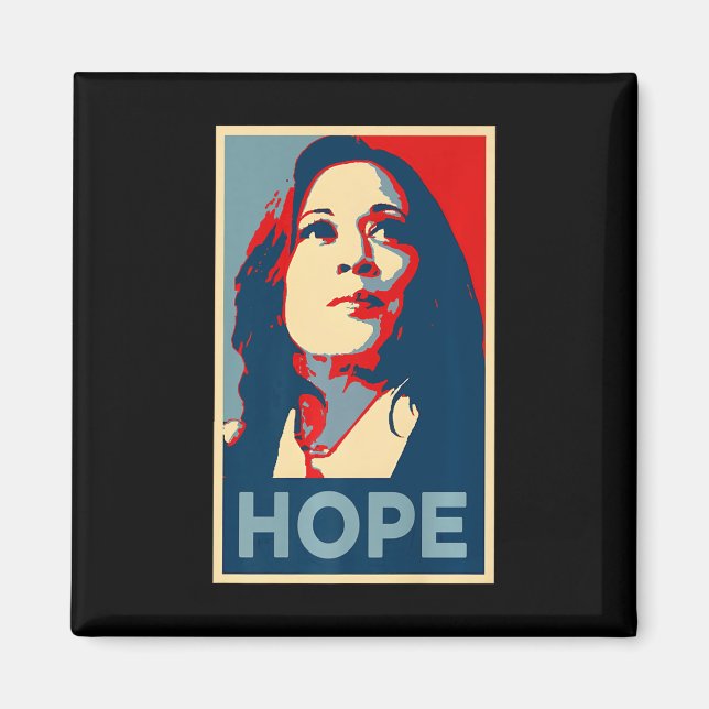 Imán Empoderar la esperanza alegría Kamala Harris Obama (Frente)