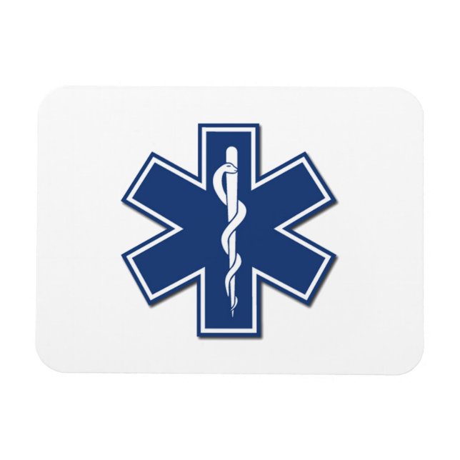 Imán EMS Estrella de la Vida (Horizontal)