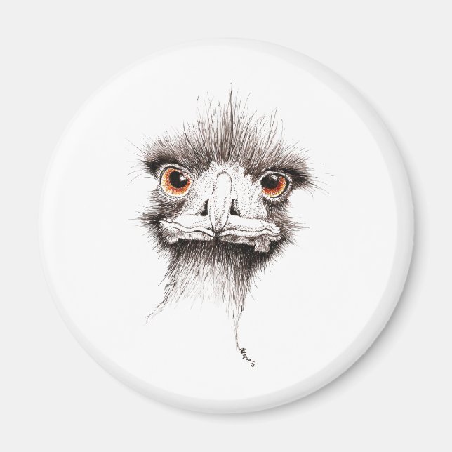 Imán Emu por Inkspot (Frente)