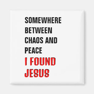 Imán EN ALGÚN LUGAR ENTRE... ENCONTRÉ A JESÚS Christian