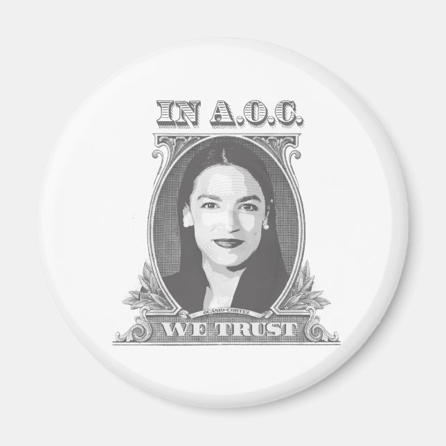 Imán En AOC Confiamos (Frente)