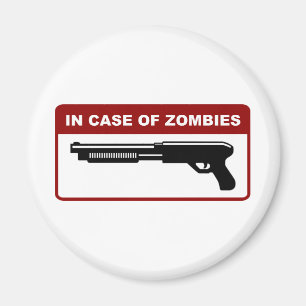 Imán En caso de zombis