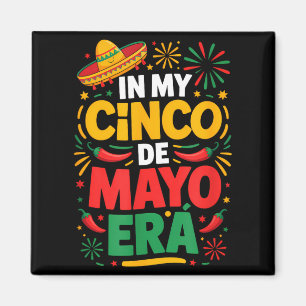 Imán En cinco de mayo era fiesta celebración cinco de