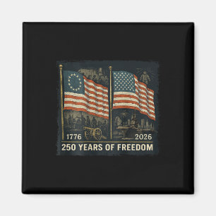Imán En Ck Bandera Betsy Ross 250 Años De Libertad 1776