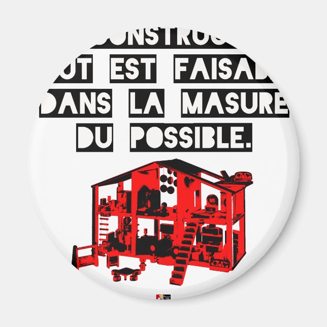 Imán En Construcción todo es posible en Masure (Frente)