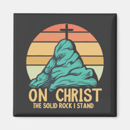 Imán En Cristo la Roca Sólida que sostengo