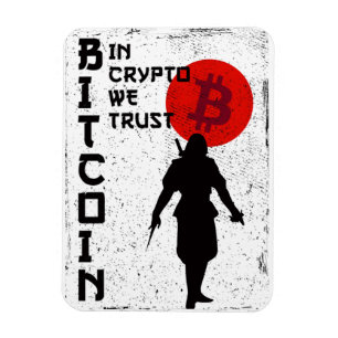 Imán En Crypto Confiamos - Bitcoin Samurai