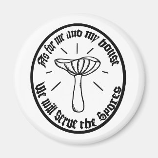 Imán En Cuanto A Mi Casa Y Mi Casa El Mushroom Blanco N