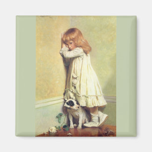 Imán En desgracia por Charles Burton Barber, arte vinta